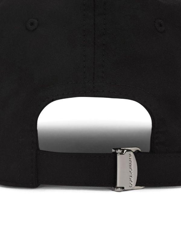 Browns Dolce & Gabbana Black Logo Plaque Baseball Cap | Browns Hats