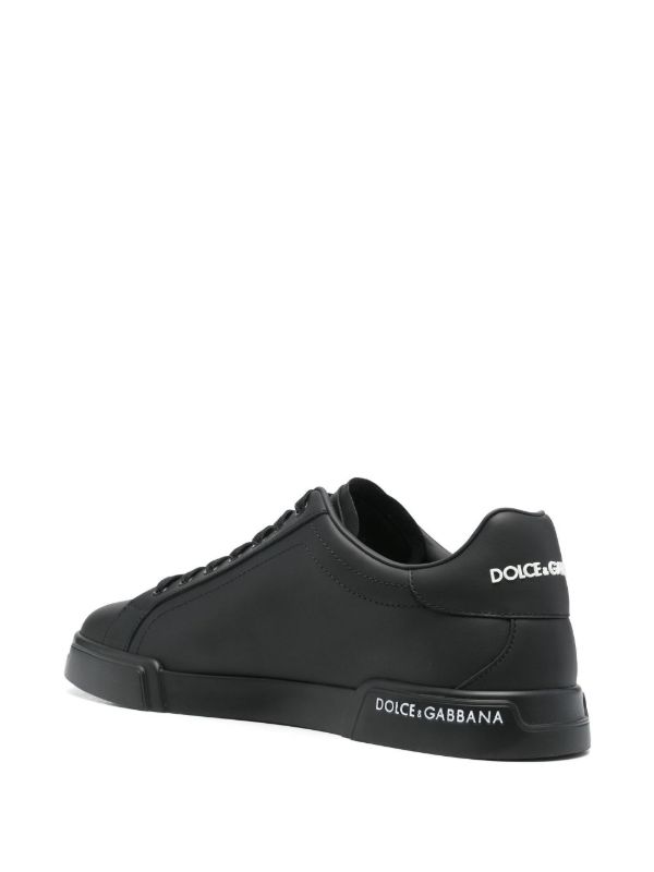 Browns Dolce & Gabbana Black Portofino Sneakers | Browns Low-Tops