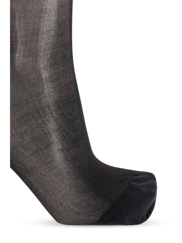 Browns Dolce & Gabbana Black Semi-Sheer Tights Set | Browns Pantyhose & Stockings