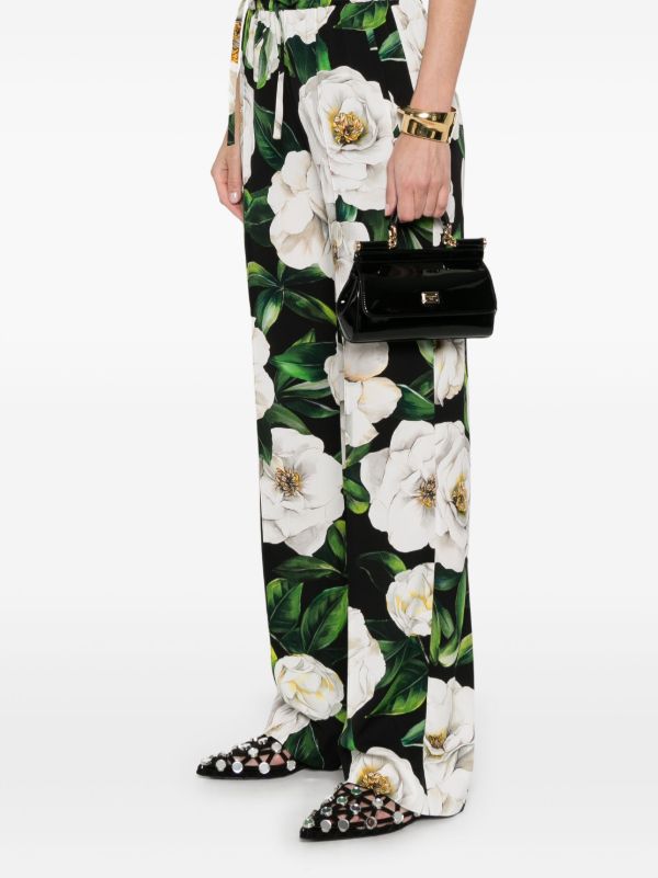 Browns Dolce & Gabbana Black Sicily Mini Cross Body Bag | Browns Messenger & Crossbody Bags