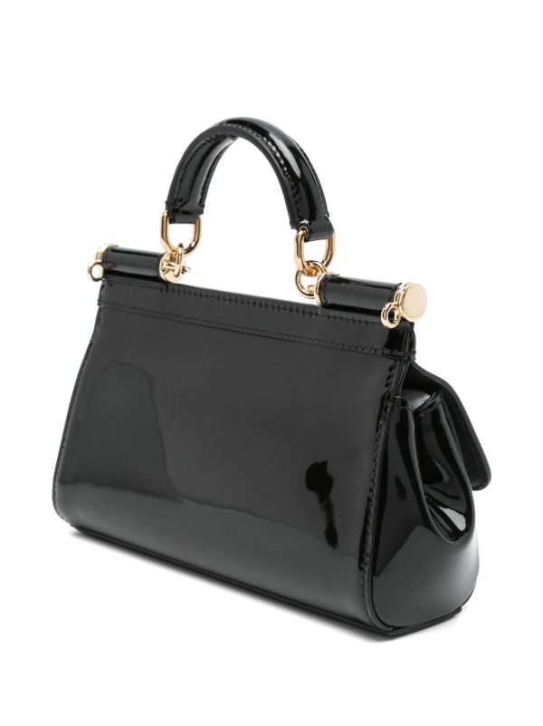 Browns Dolce & Gabbana Black Sicily Mini Cross Body Bag | Browns Messenger & Crossbody Bags