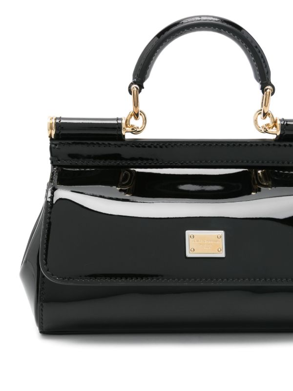 Browns Dolce & Gabbana Black Sicily Mini Cross Body Bag | Browns Messenger & Crossbody Bags