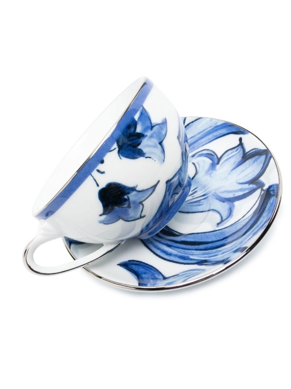 Browns Dolce & Gabbana Blu Mediterraneo Porcelain Tea Set | Browns Cups & Tea Sets