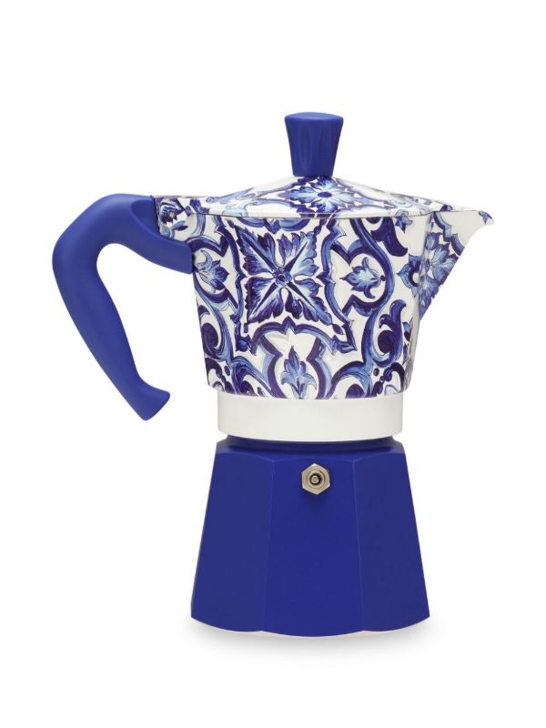 Browns Dolce & Gabbana Blue X Bialetti Moka Express Large Coffee Pot | Browns Kitchen Accessories
