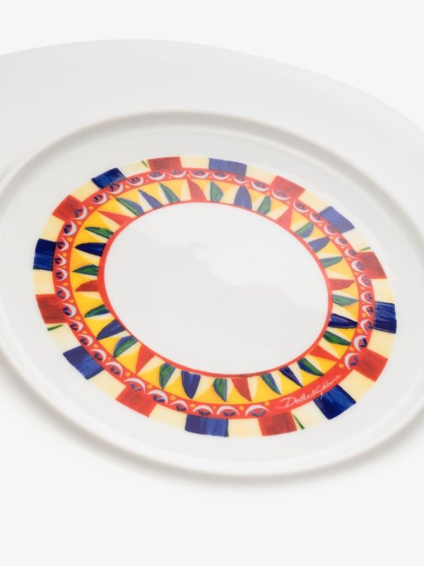 Browns Dolce & Gabbana Carretto Siciliano Porcelain Charger Plate | Browns Plates & Bowls