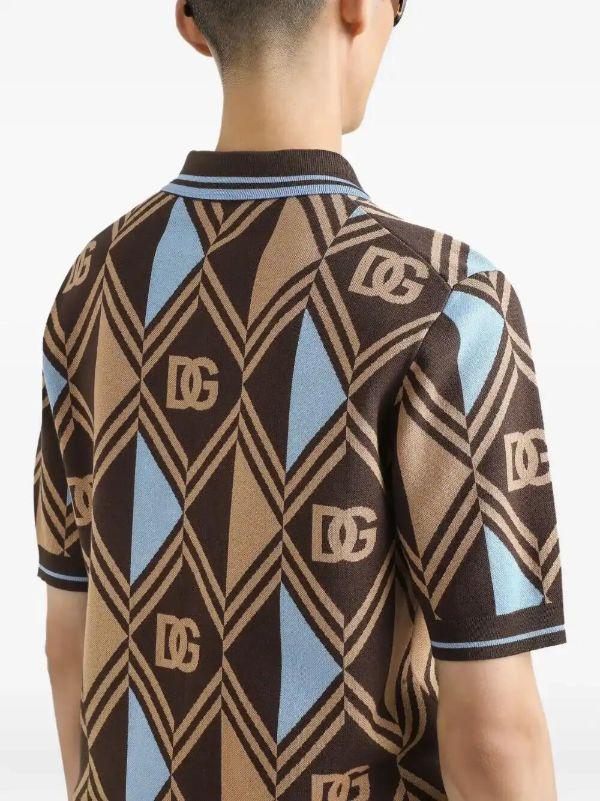 Browns Dolce & Gabbana Cotton Polo Shirt | Browns Polo Shirts