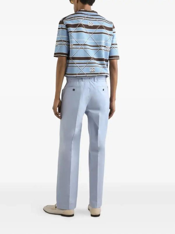 Browns Dolce & Gabbana Cotton Polo Shirt | Browns Polo Shirts
