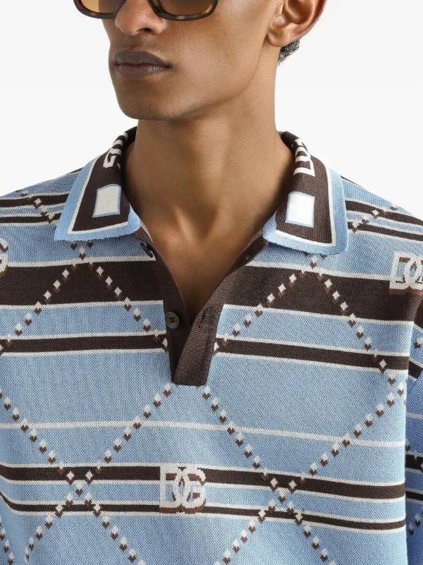 Browns Dolce & Gabbana Cotton Polo Shirt | Browns Polo Shirts
