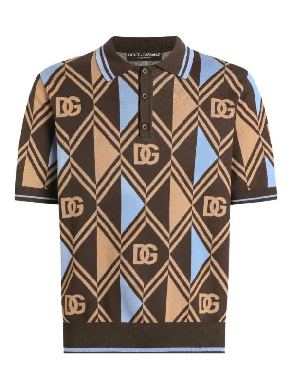 browns Dolce & Gabbana cotton polo shirt | Browns Polo Shirts
