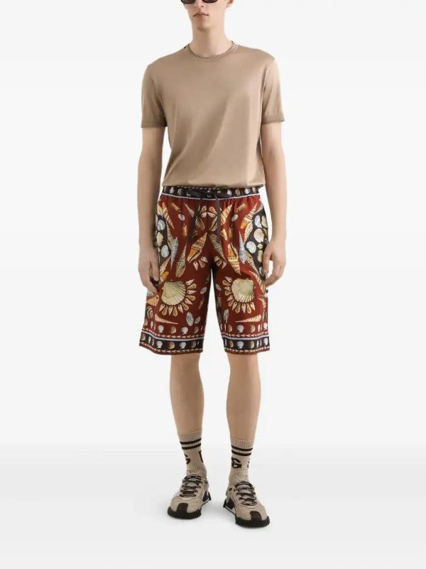 Browns Dolce & Gabbana Cotton-poplin Shorts | Browns Bermuda Shorts