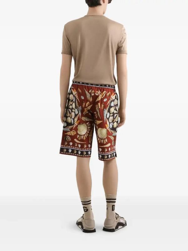 Browns Dolce & Gabbana Cotton-poplin Shorts | Browns Bermuda Shorts