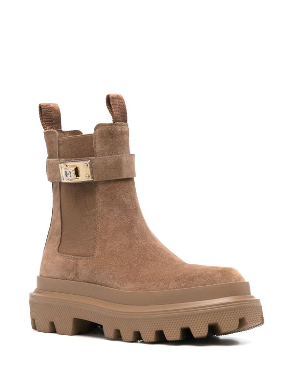 Browns Dolce & Gabbana DG Logo Chelsea Boots | Browns Boots