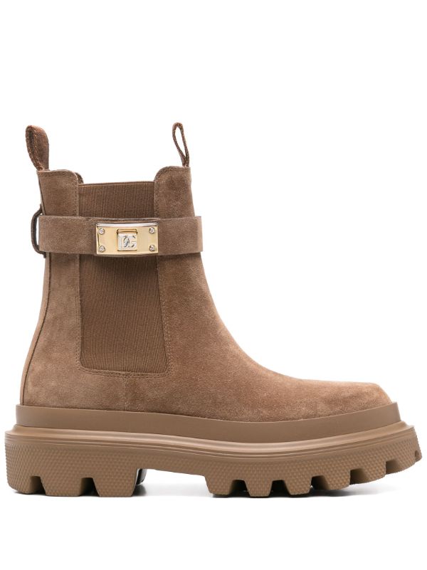 browns Dolce & Gabbana DG Logo Chelsea Boots | Browns Boots