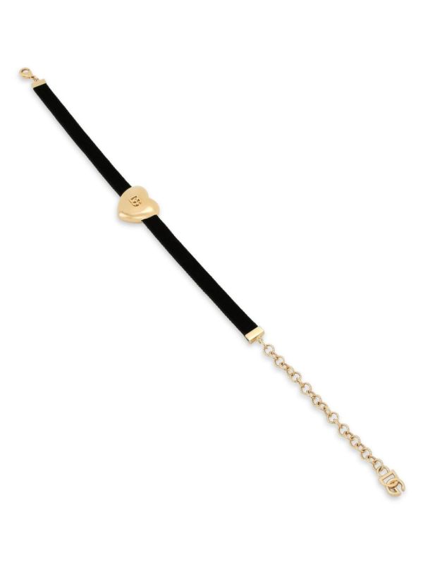Browns Dolce & Gabbana DG Logo Velvet Necklace | Browns Necklaces