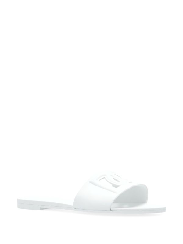 Browns Dolce & Gabbana DG Slides | Browns Flip Flops & Slides