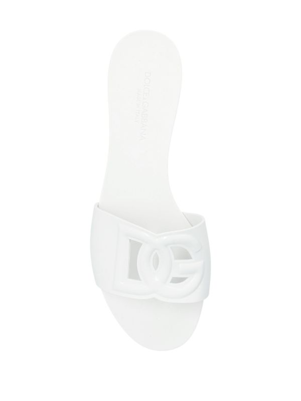 Browns Dolce & Gabbana DG Slides | Browns Flip Flops & Slides