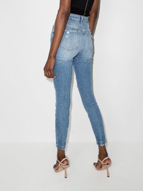 Browns Dolce & Gabbana Distressed Skinny Jeans | Browns Skinny Jeans
