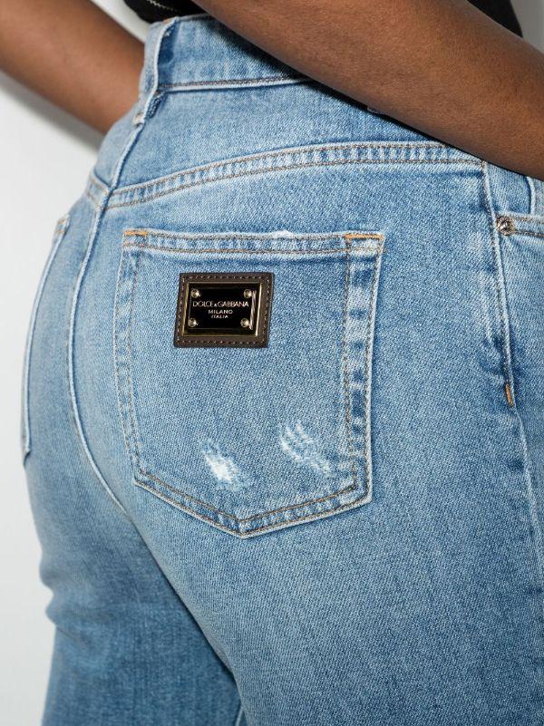 Browns Dolce & Gabbana Distressed Skinny Jeans | Browns Skinny Jeans