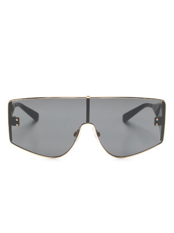 browns Dolce & Gabbana Eyewear Black DNA Sunglasses | Browns Sunglasses