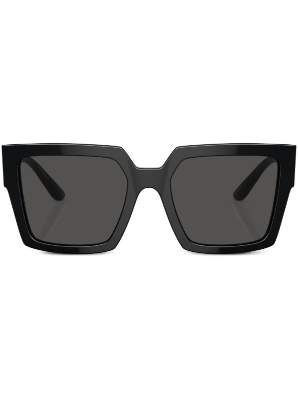 browns Dolce & Gabbana Eyewear Black Square-Frame Sunglasses | Browns Sunglasses