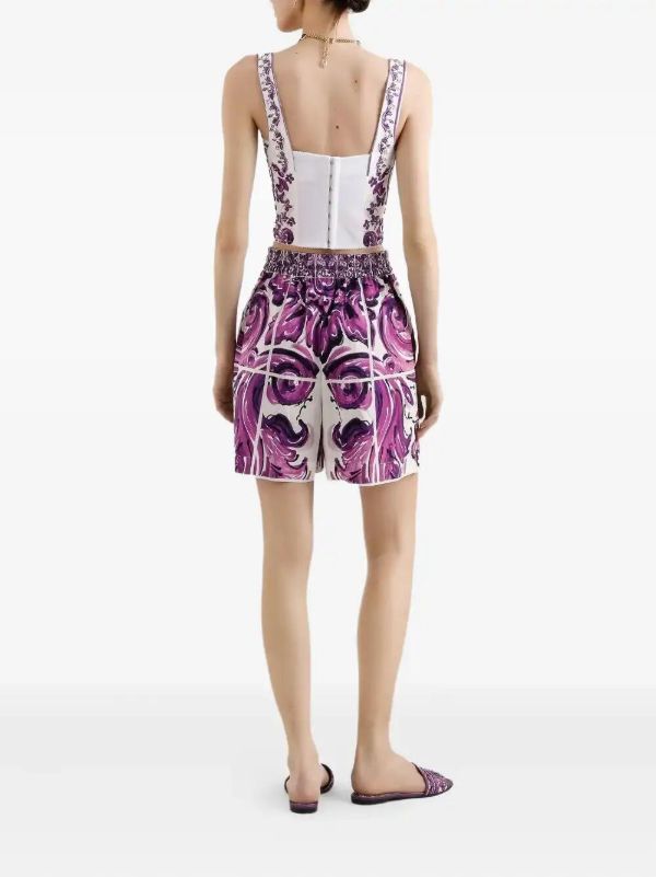 Browns Dolce & Gabbana Graphic-print Top | Browns Vests & Tank Tops