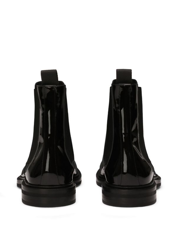 Browns Dolce & Gabbana Leather Ankle Boots | Browns Boots