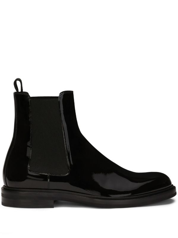 browns Dolce & Gabbana Leather Ankle Boots | Browns Boots