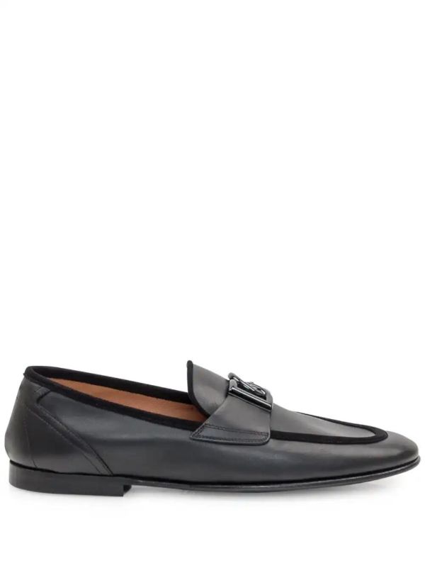 browns Dolce & Gabbana leather loafers | Browns Loafers