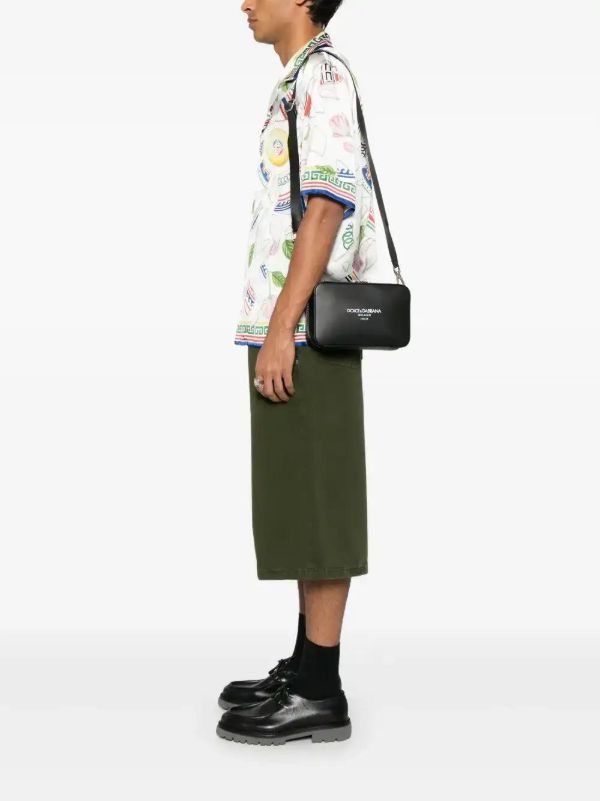 Browns Dolce & Gabbana Leather Messenger Bag | Browns Messenger Bags