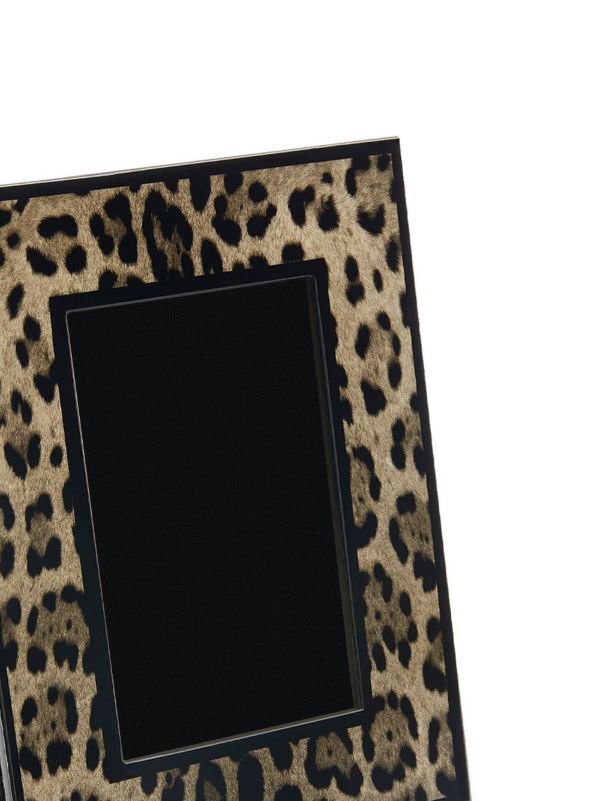 Browns Dolce & Gabbana Leopard-print Photo Frame | Browns Collectibles