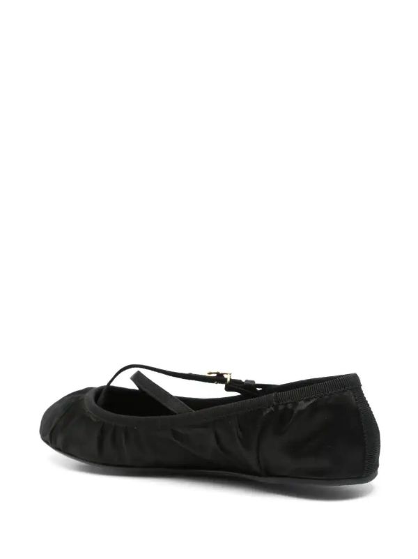 Browns Dolce & Gabbana Logo-buckle Ballet Flats | Browns Ballerina Shoes