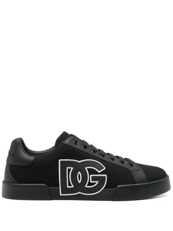 browns Dolce & Gabbana logo-patch sneakers | Browns Low-Tops