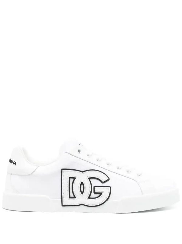 browns Dolce & Gabbana logo-patch sneakers | Browns Low-Tops