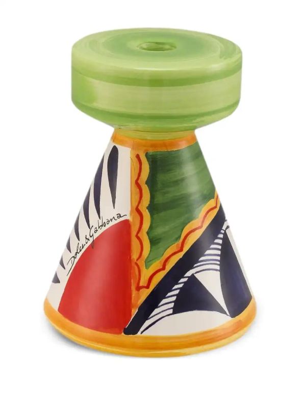 Browns Dolce & Gabbana Logo-print Candleholder (15cm) | Browns Candle Holders