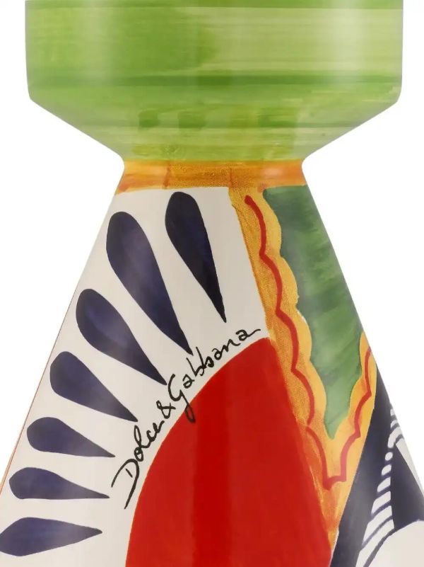 Browns Dolce & Gabbana Logo-print Candleholder (15cm) | Browns Candle Holders