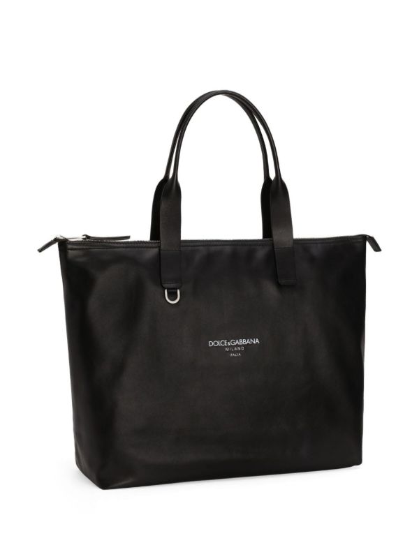 Browns Dolce & Gabbana Logo-Print Tote Bag | Browns Tote Bags
