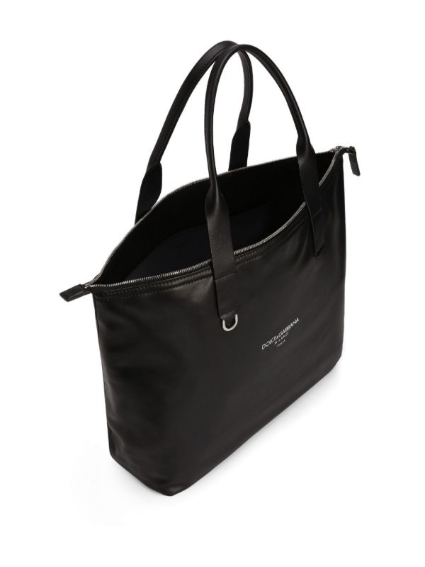 Browns Dolce & Gabbana Logo-Print Tote Bag | Browns Tote Bags