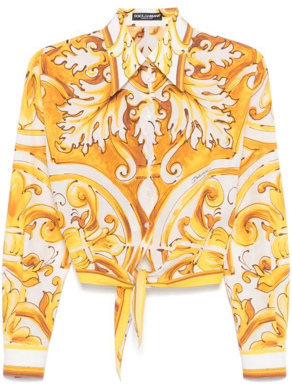 browns Dolce & Gabbana Majolica-print shirt | Browns Shirts