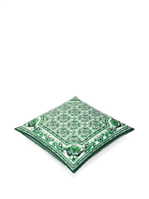 Browns Dolce & Gabbana Mediterraneo-print Decorative Cushion (45cm X 45cm) | Browns Cushions