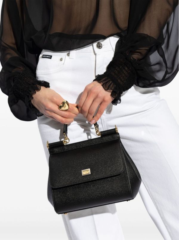 Browns Dolce & Gabbana Medium Sicily Tote Bag | Browns Tote Bags