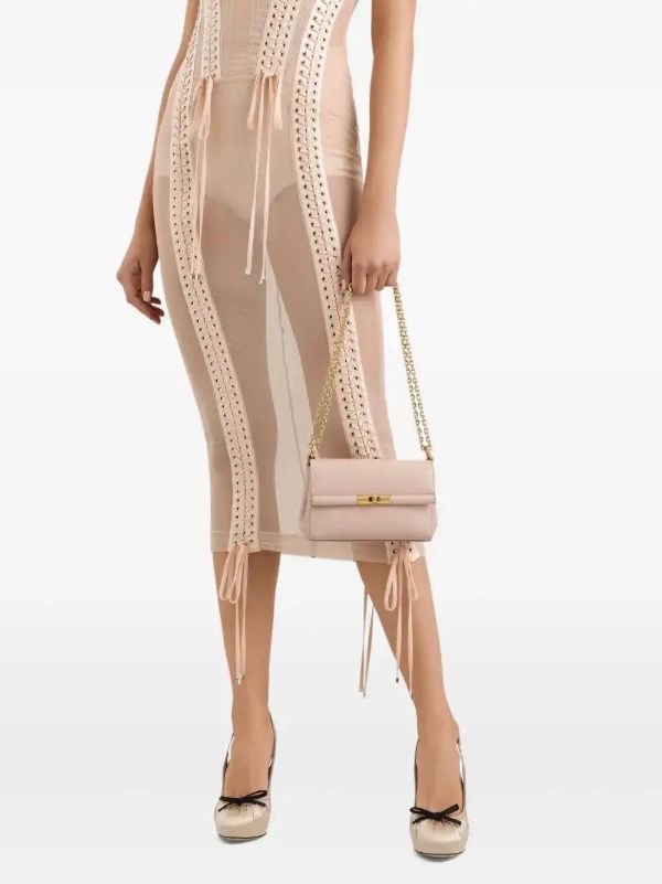Browns Dolce & Gabbana Neutrals Marlene Shoulder Bag | Browns Shoulder Bags