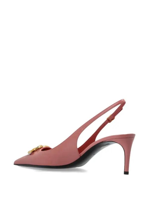 Browns Dolce & Gabbana Pink 60mm Lollo Pumps | Browns Pumps