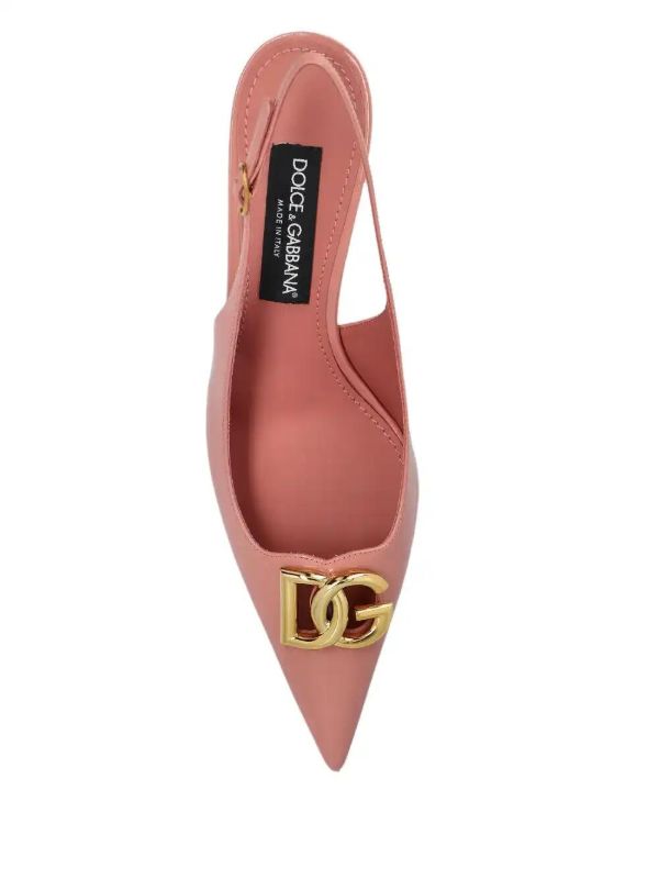 Browns Dolce & Gabbana Pink 60mm Lollo Pumps | Browns Pumps