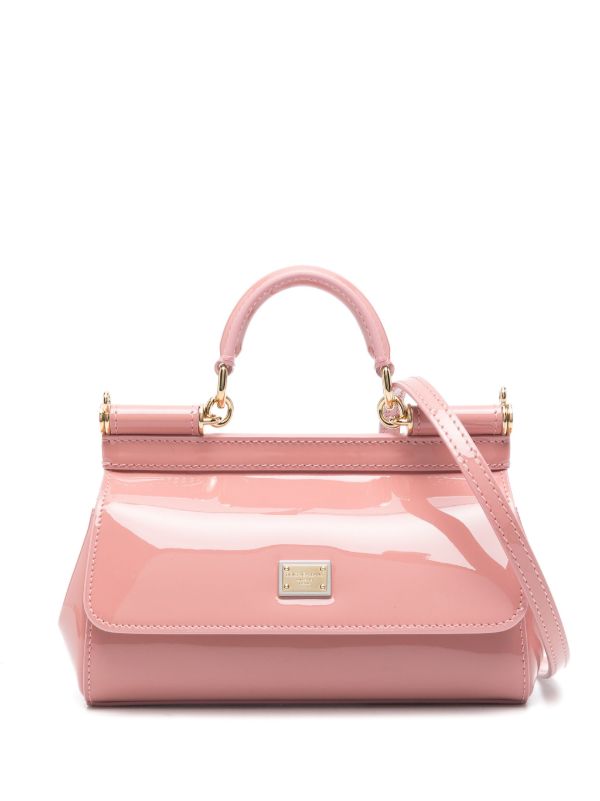 browns Dolce & Gabbana Pink Sicility Handbag | Browns Tote Bags
