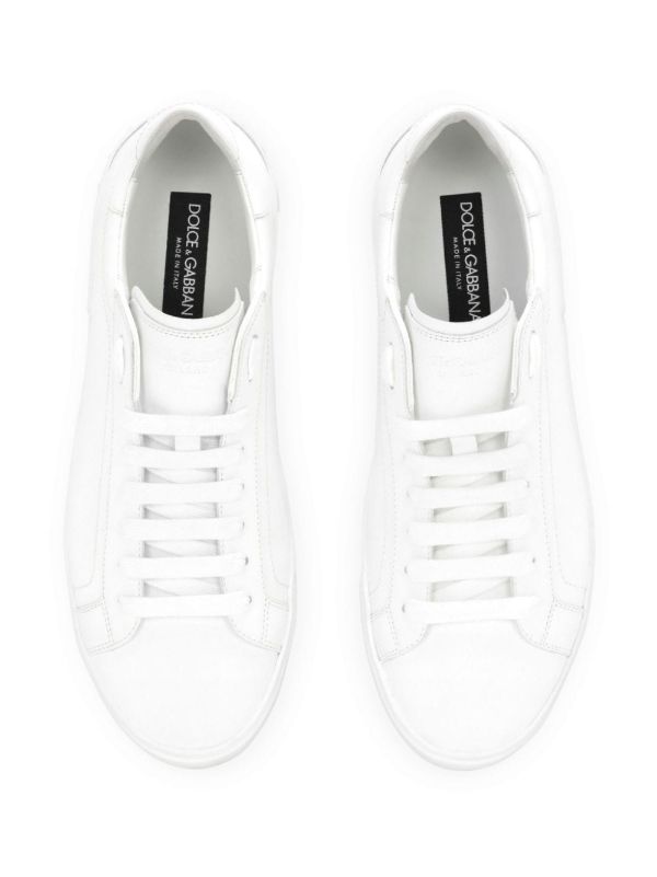 Browns Dolce & Gabbana Portofino Leather Sneakers | Browns Low-Tops