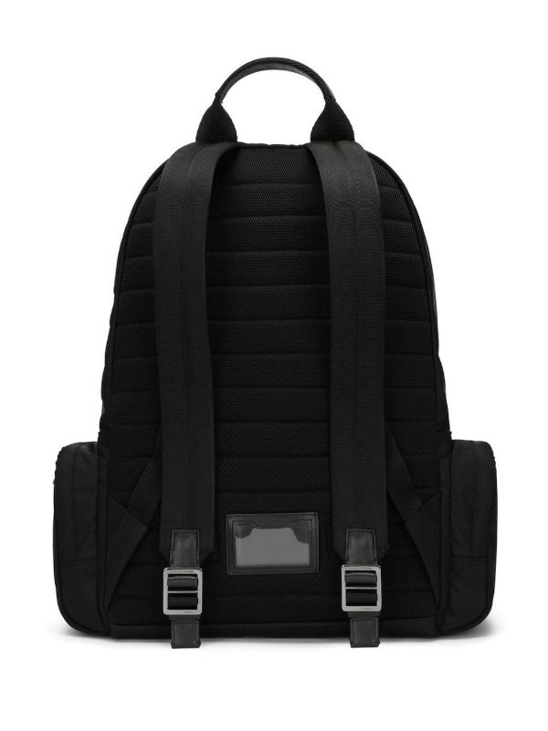 Browns Dolce & Gabbana Rubberised-Logo Backpack | Browns Backpacks