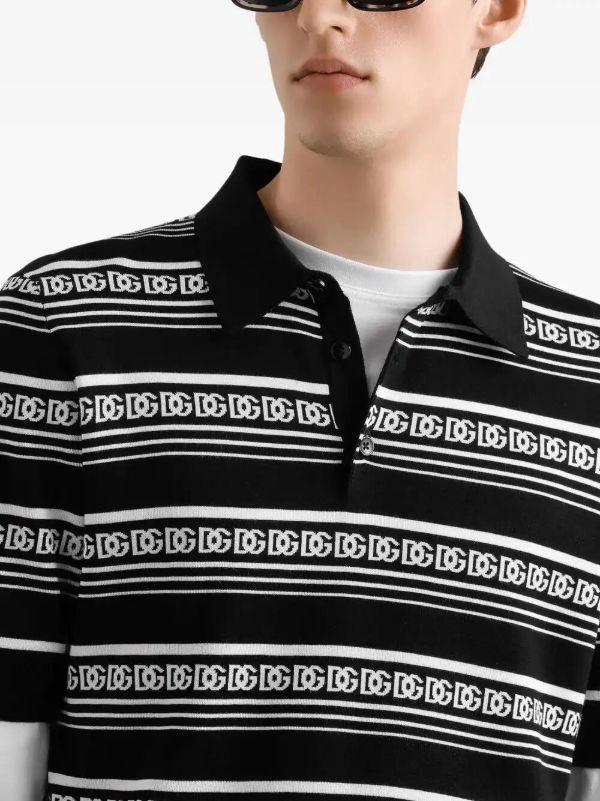 Browns Dolce & Gabbana Silk Polo Shirt | Browns Polo Shirts