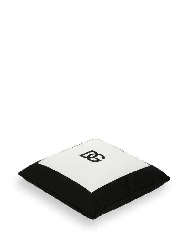 Browns Dolce & Gabbana White DG Logo Cushion | Browns Pillowcases