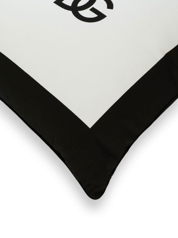 Browns Dolce & Gabbana White DG Logo Cushion | Browns Pillowcases