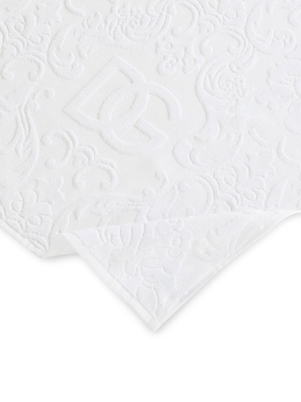 Browns Dolce & Gabbana White DG Logo Towel Set | Browns Towels